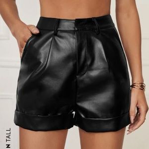L SHEIN Tall black shorts